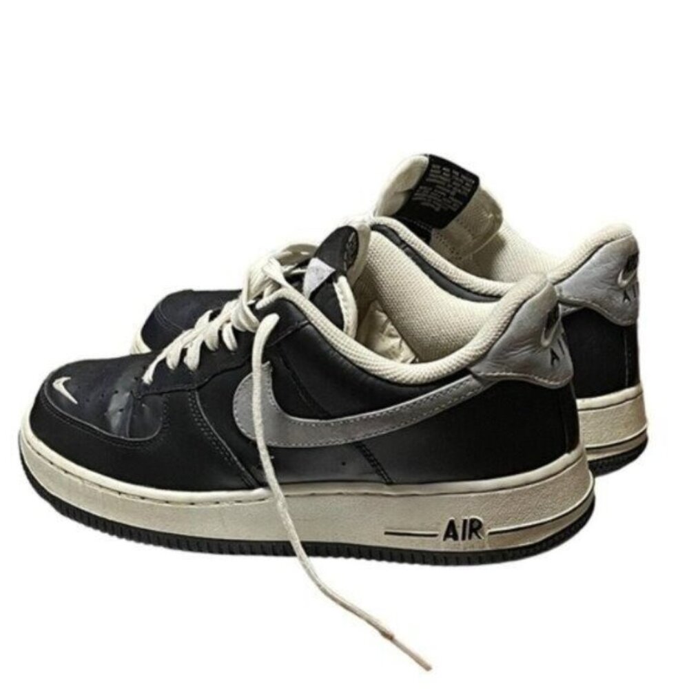 Nike Air Force‎ 1 '82 White and Black Men's sneakers size M -9- W-10